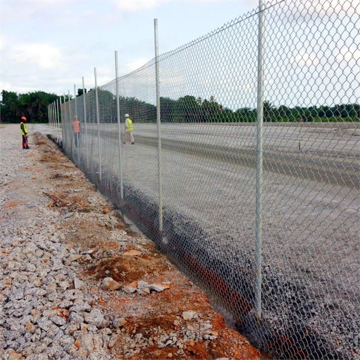 plastic chain fence