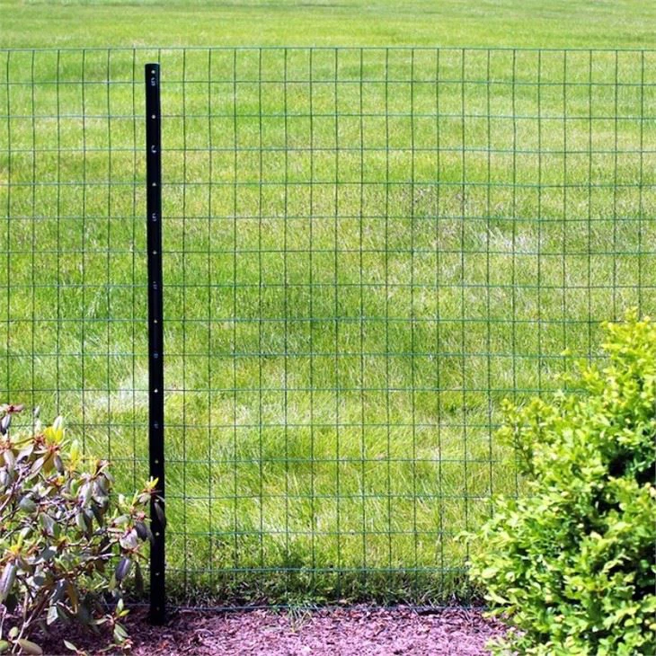 plastic coated wire fencing