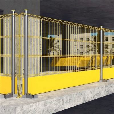 Edge protection fencing