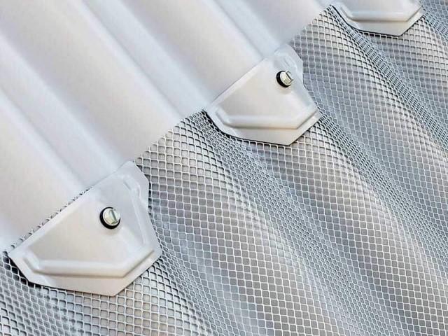 aluminium leaf guard aluminium leaf guard