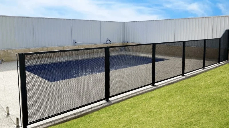 perforated metal fence perforated metal fence