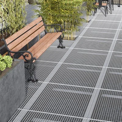Galvanized Walkway Grating