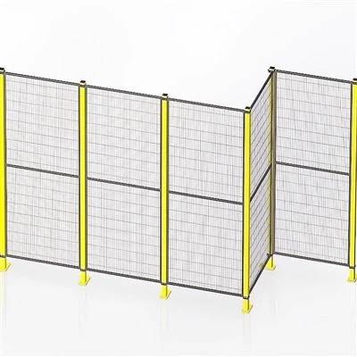 Industrial safety fencing